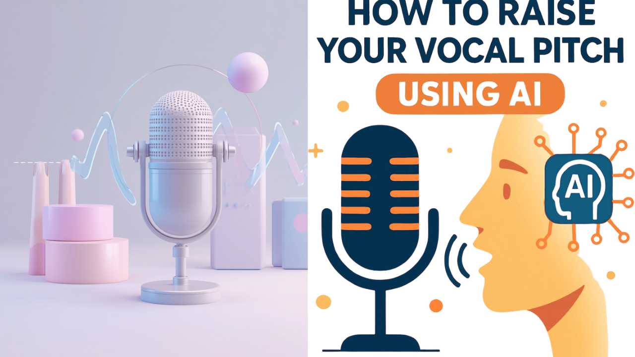How to Raise Your Vocal Pitch Using AI