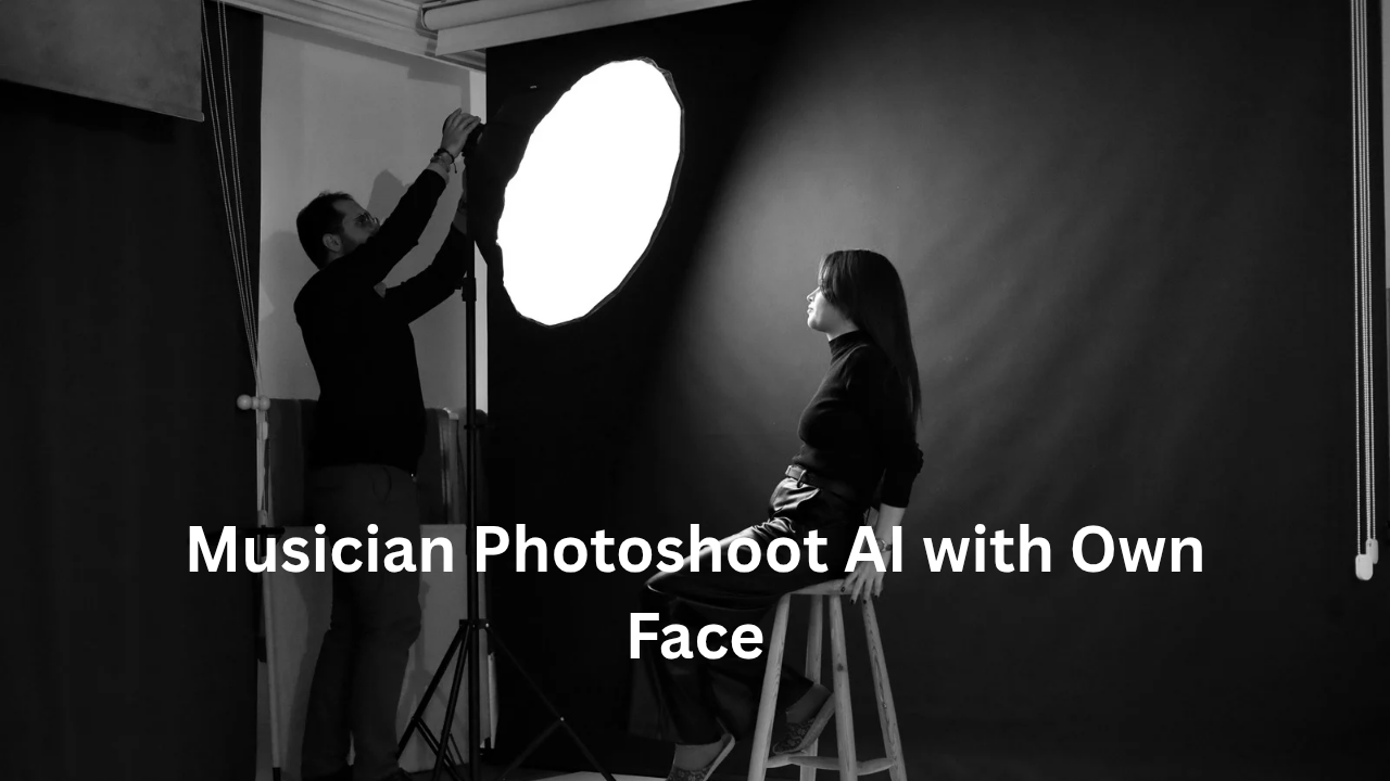 Musician Photoshoot AI with Own Face